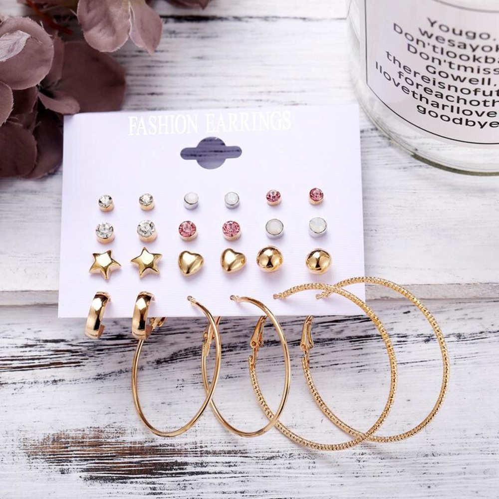 Hoops and stud pack!